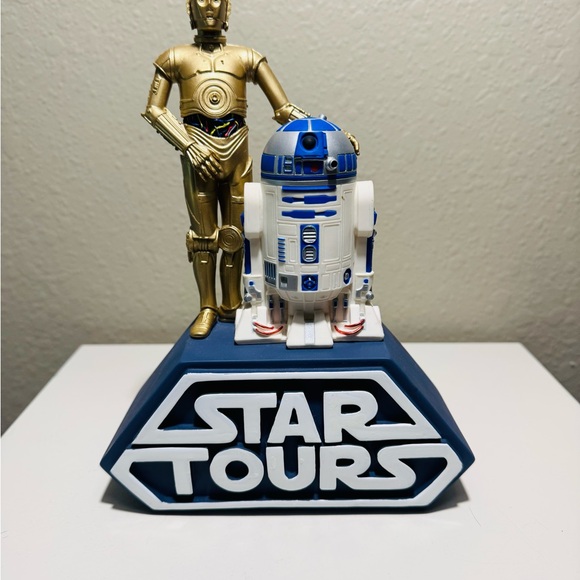 Star Wars Other - Star Wars Star Tours R2-D2 and C-3PO Coin Bank
